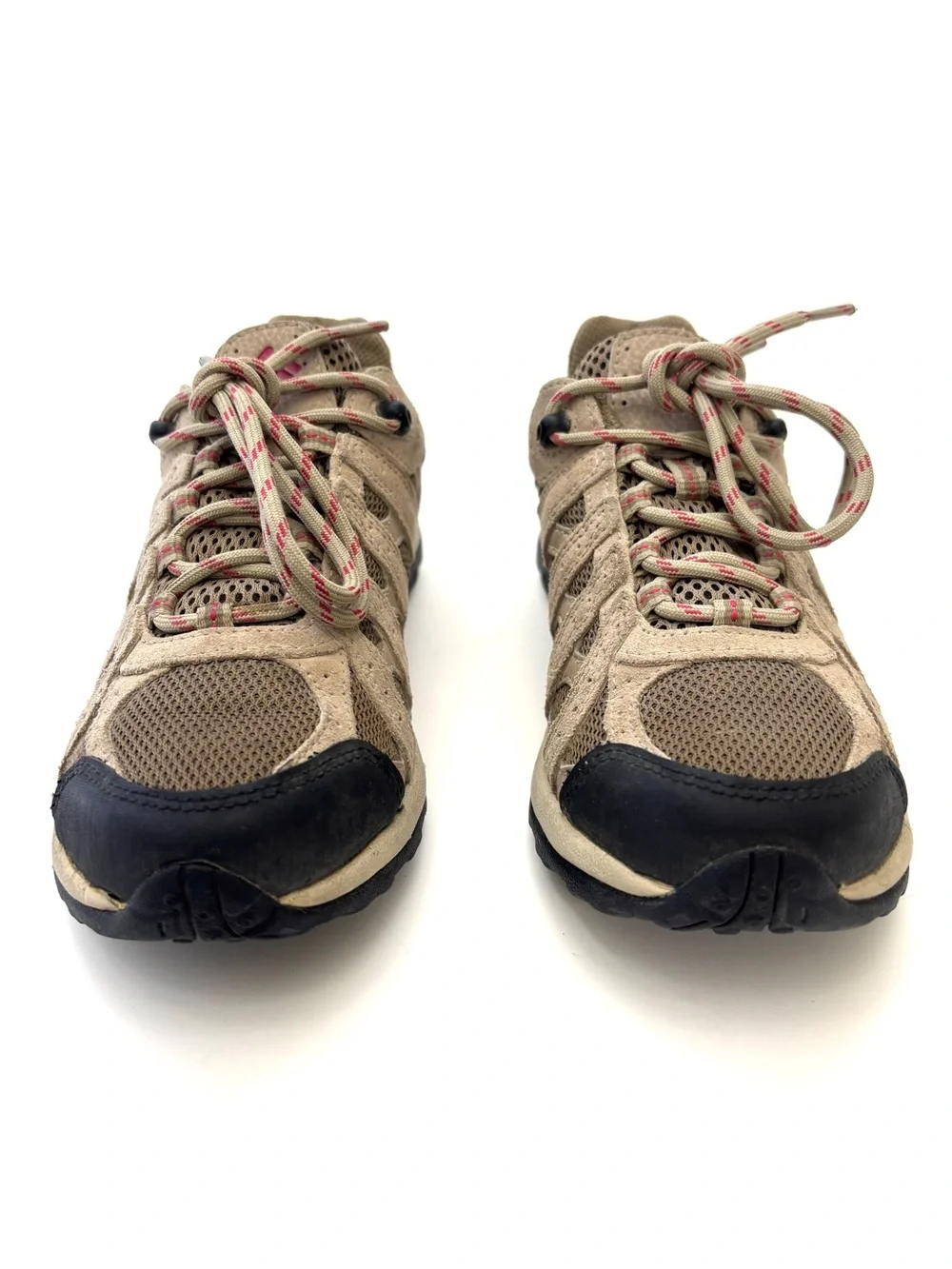 Columbia  Women's Beige/Pebble Tan Redmond Low Hiking/Trail Sneaker Sz 6